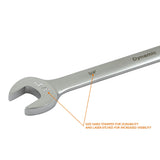 11 Piece Metric Combination Wrench Set, Contractor Series, Satin Finish, 9mm - 19mm