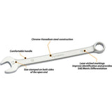 11 Piece Metric Combination Wrench Set, Contractor Series, Satin Finish, 9mm - 19mm